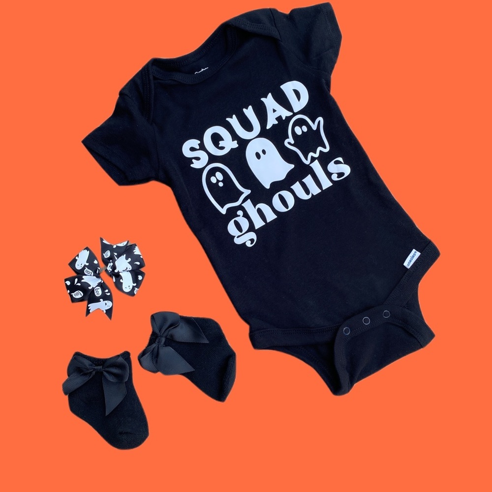 Halloween Baby Onesie & Accessories *Custom*